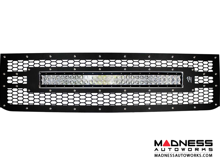 Chevrolet Silverado 2500/ 3500 30" RDS LED Light Bar Front Grille by Rigid Industries - 2015 - Light Included 